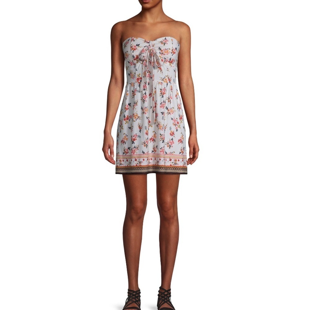 No Boundaries Strapless Cup Dress